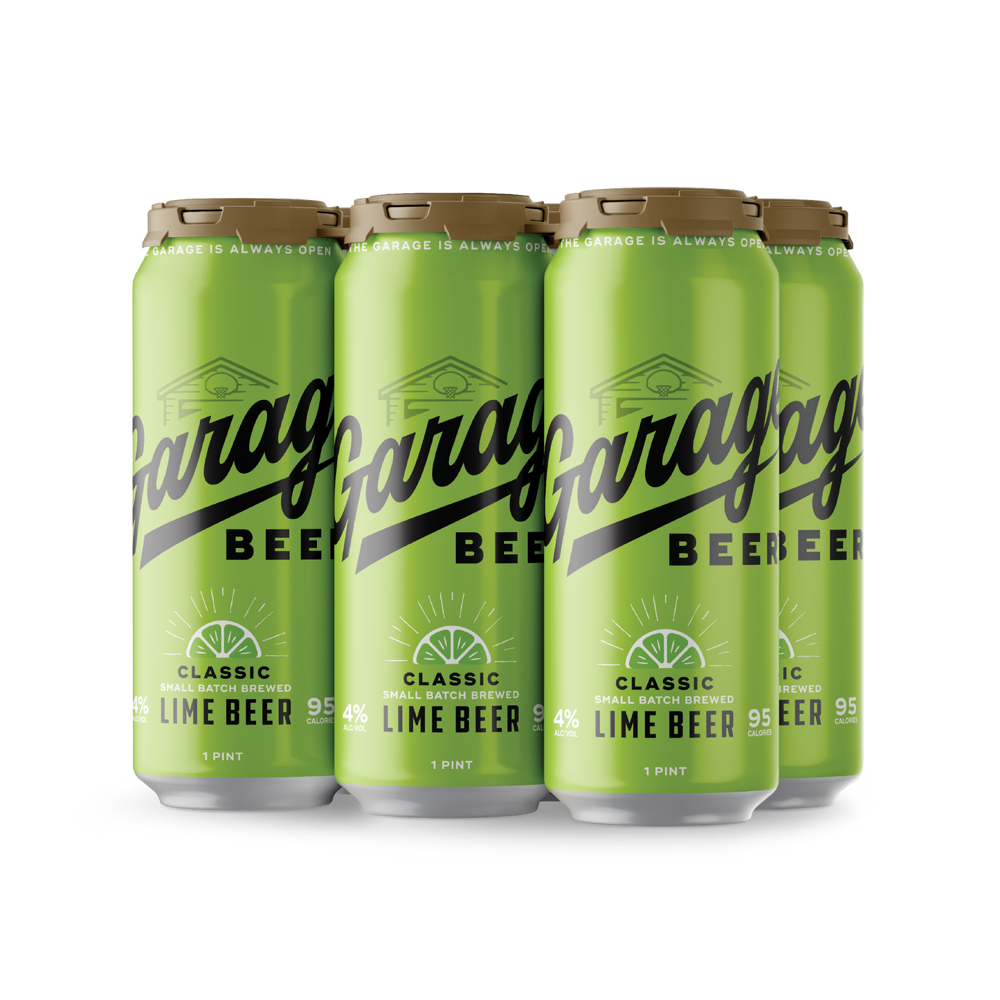 Garage Beer Lime 6-Pack 16oz Cans
