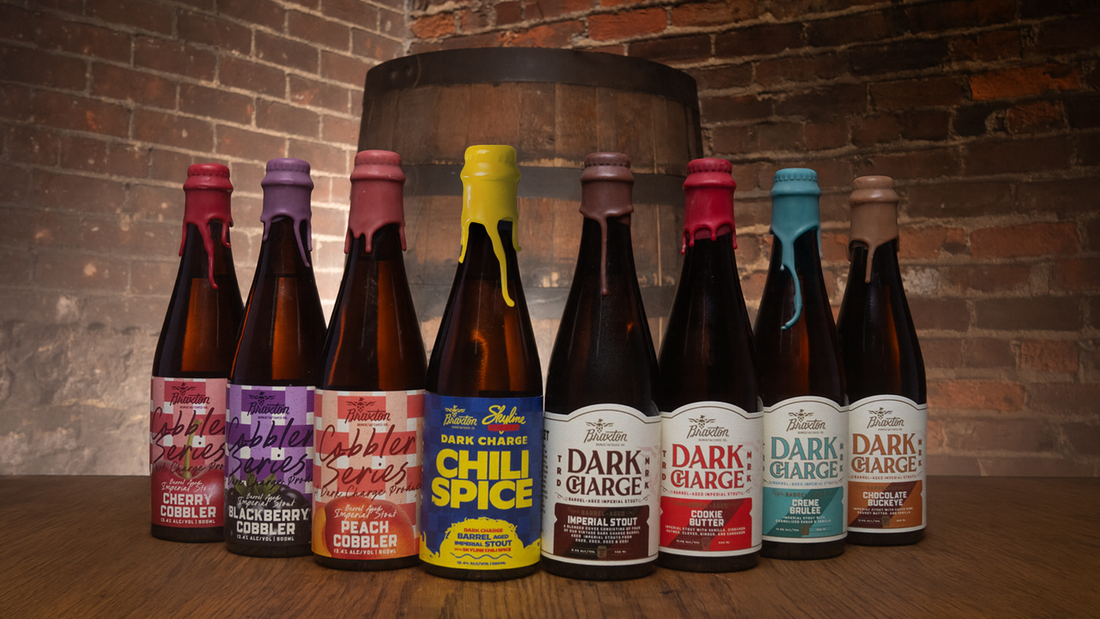 INTRODUCING DARK CHARGE IMPERIAL STOUT AND THE 2025 VARIANTS!