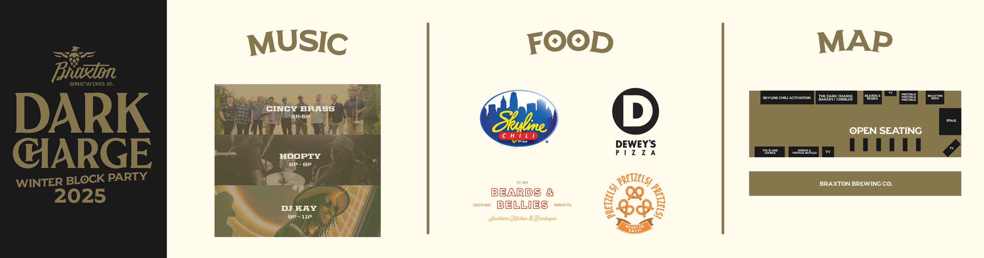 Dark Charge Day Live Music Food Truck Event Map