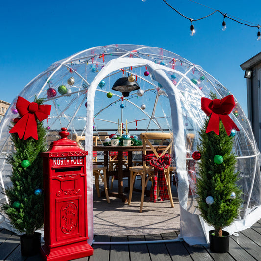 COVINGTON IGLOOBAR: UP ON THE ROOFTOP