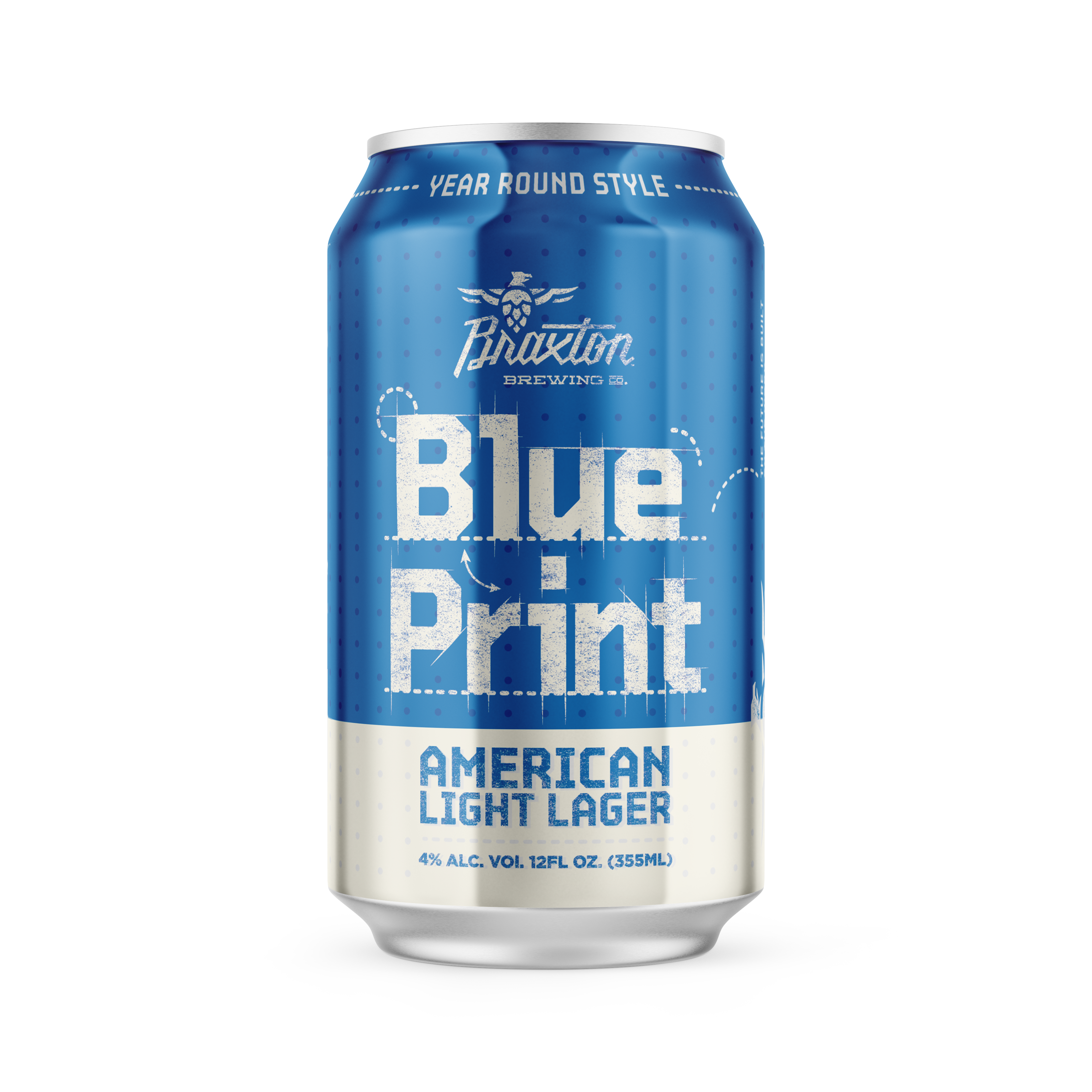 Blue Print American Light Lager 12 oz can