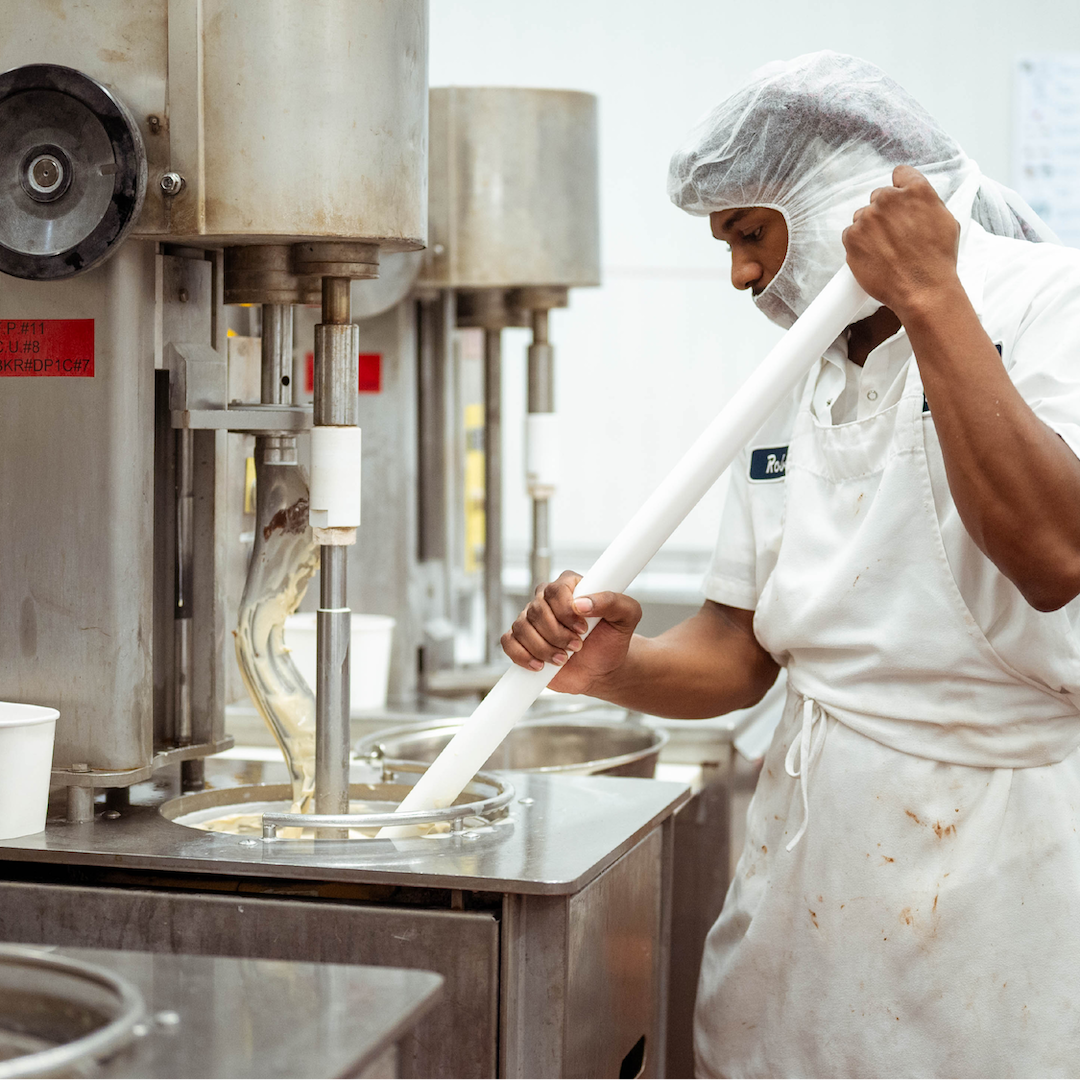 Graeter's Bourbon Toffee Chocolate Chip Ice Cream Half Pint (8oz)